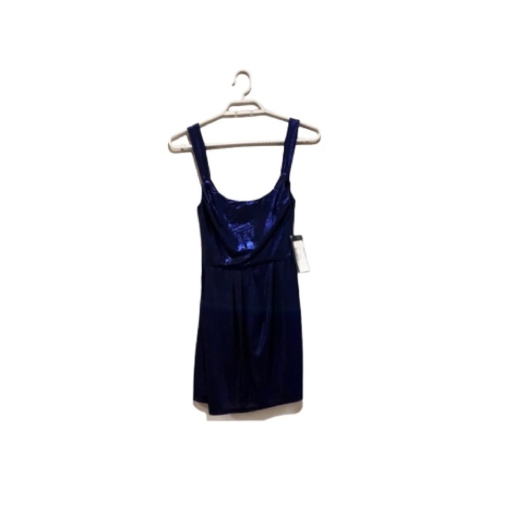 🆕 Blue Blush “Ozzy” Shiny Cocktail Dress - Women’s Size Small